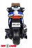 Мотоцикл Moto New ХМХ 609, синий, свет и звук  - миниатюра №6